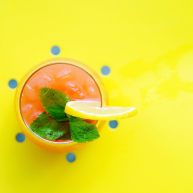 夏日红柚季！比基尼少女的鸡尾酒