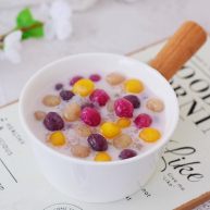 椰香西米水果芋圆