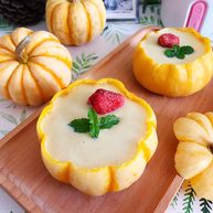 奶香金瓜燕麦糊