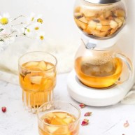 水果玫瑰花茶