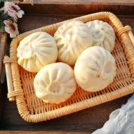 韭菜鸡蛋馅儿包子