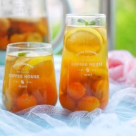 自制高颜值低卡水果茶