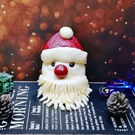 不一样的面食-圣诞老人馒头