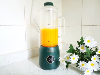 4、南瓜西米露,打成糊糊，