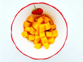 9、南瓜西米露,盛出备用