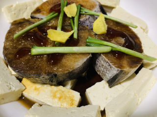 13、鳕鱼炖豆腐,加姜片；