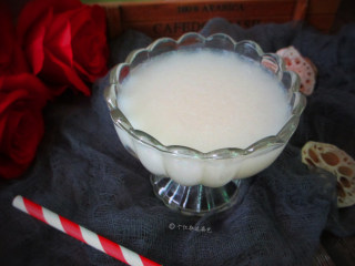 6、莲藕羹,很浓稠的感觉，不要熬过头了，太厚也不好吃的