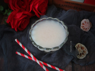 7、莲藕羹,放糖不用太多，藕本来就有甜味