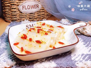 11、蜂蜜山药,一盘香甜的蜂蜜山药就上桌了！