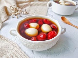 14、糖水鸡蛋汤,暖心又暖胃。