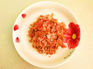 3、粉条炒肉,猪肉末