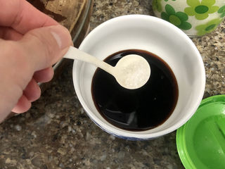 18、青椒炒猪肝,两茶匙白糖