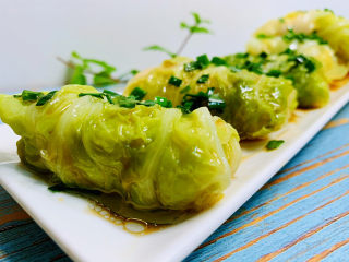 20、白菜包肉,白菜包肉,完成