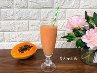 9、木瓜奶昔,成品图二