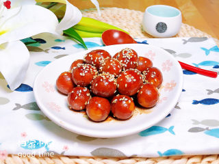 17、红烧鹌鹑蛋,吃起来吧!