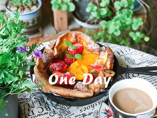 12、浅湘食光&荷兰松饼,摆盘上桌