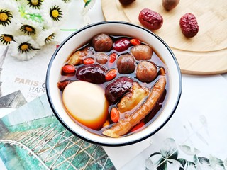 15、桂圆鸡蛋汤,开喝啦。