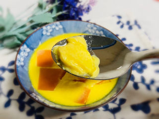 12、南瓜鸡蛋羹,细腻光滑