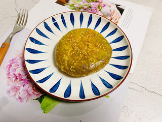 12、紫薯芝麻饼,成品图