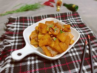 18、红烧萝卜,萝卜真是秋冬的美味,水分足,简简单单也很好吃????