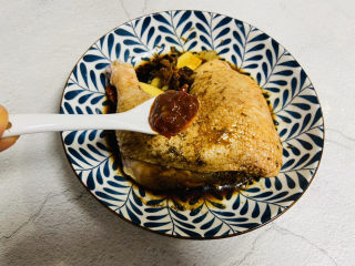 12、电饭煲焖鸡,青蒜酱