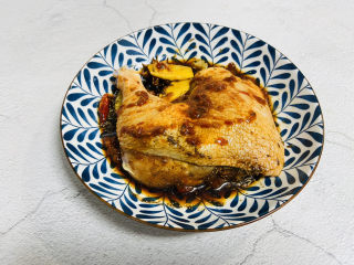 13、电饭煲焖鸡,涂抹均匀