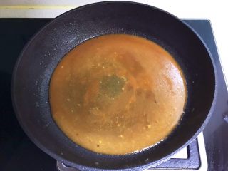 15、蒜香鸡腿,加入水淀粉