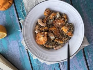 12、藜麦水果甜虾沙拉,快时尚