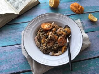 13、藜麦水果甜虾沙拉,棒