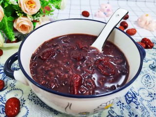 13、红枣黑米粥,成品图！