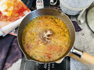 12、萝卜丝汤,成品。