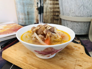 15、萝卜丝汤,成品。