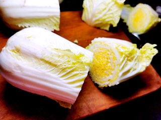 2、金汤娃娃菜,横切,只取头的部分