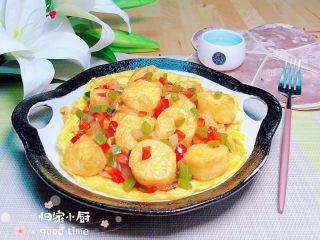 20、铁板日本豆腐,吃起来吧！