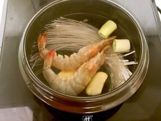 19、冬日暖心菜  荷塘月色,放入大虾