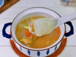 16、冬瓜鸡蛋汤,我要开动喽，鲜美无比，喜欢的做起来。