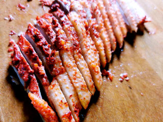 22、橙香红糟鸭脯,鸭脯切片