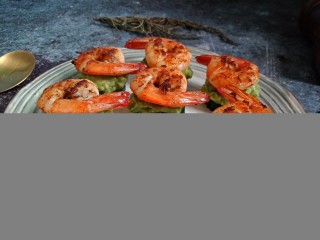 16、牛油果虾仁沙拉,成品