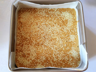 17、红枣糕,表面撒白芝麻。