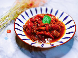 20、番茄牛腩煲,番茄牛腩煲完成