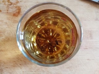 9、缤纷水果茶,提前泡好的红茶。