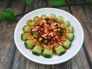 15、凉拌黄瓜卷,成品图