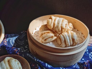 16、红糖花卷,喜欢的试试吧！