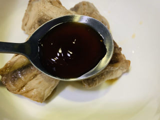 6、小米蒸排骨,加蚝油;