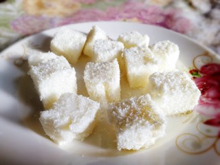 13、椰奶小方【零失败】,健康小食。