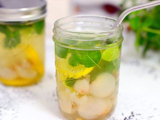 11、薄荷柠檬荔枝饮,完成品