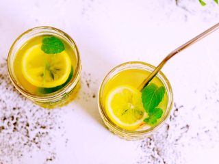 12、薄荷柠檬荔枝饮,完成品