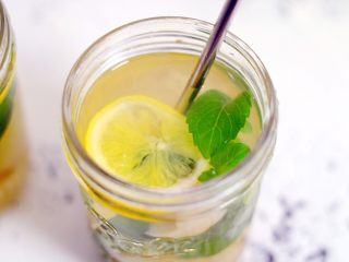 13、薄荷柠檬荔枝饮,完成品