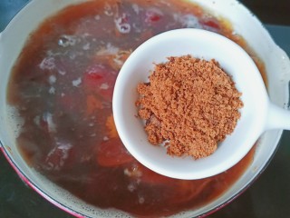 10、糖水鸡蛋,不够甜的可以放一点红糖调味。