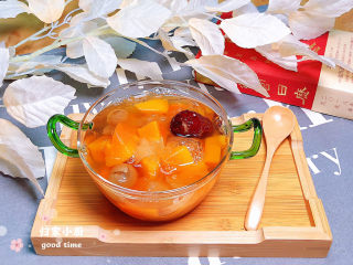 17、木瓜炖银耳,来一碗吧。